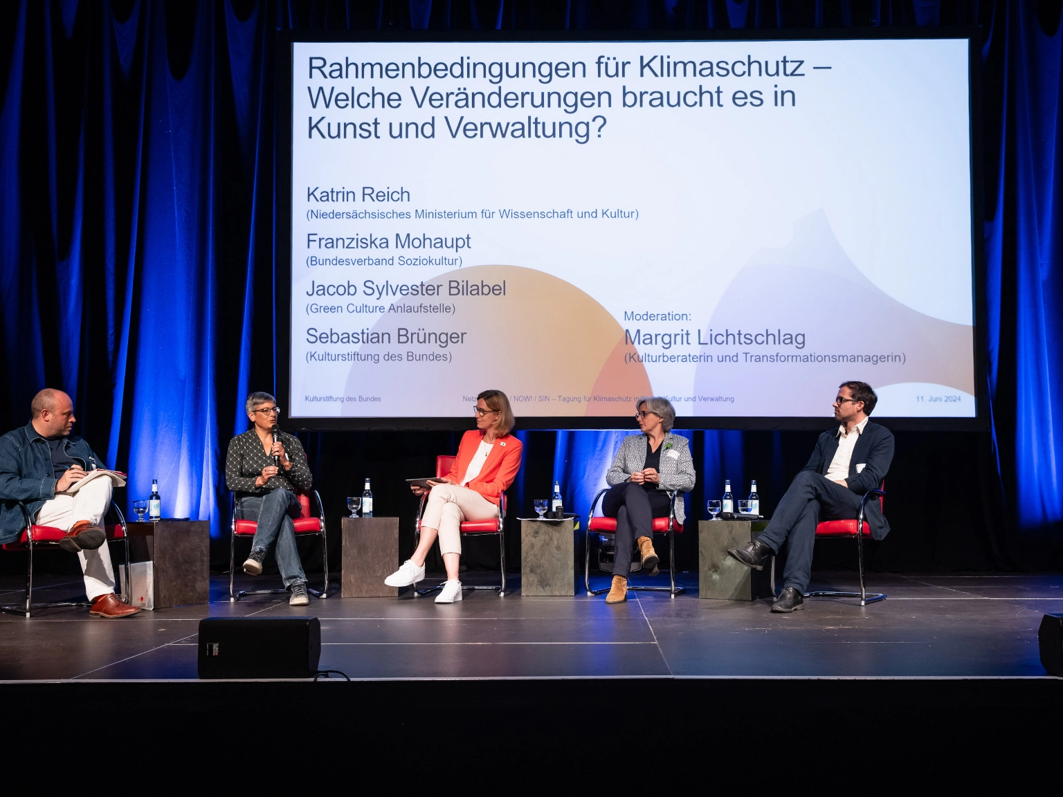 Talk mit Jacob Sylvester Bilabel, Franziska Mohaupt, Margrit Lichtschlag, Katrin Reich, Sebastian Brünger (spricht)