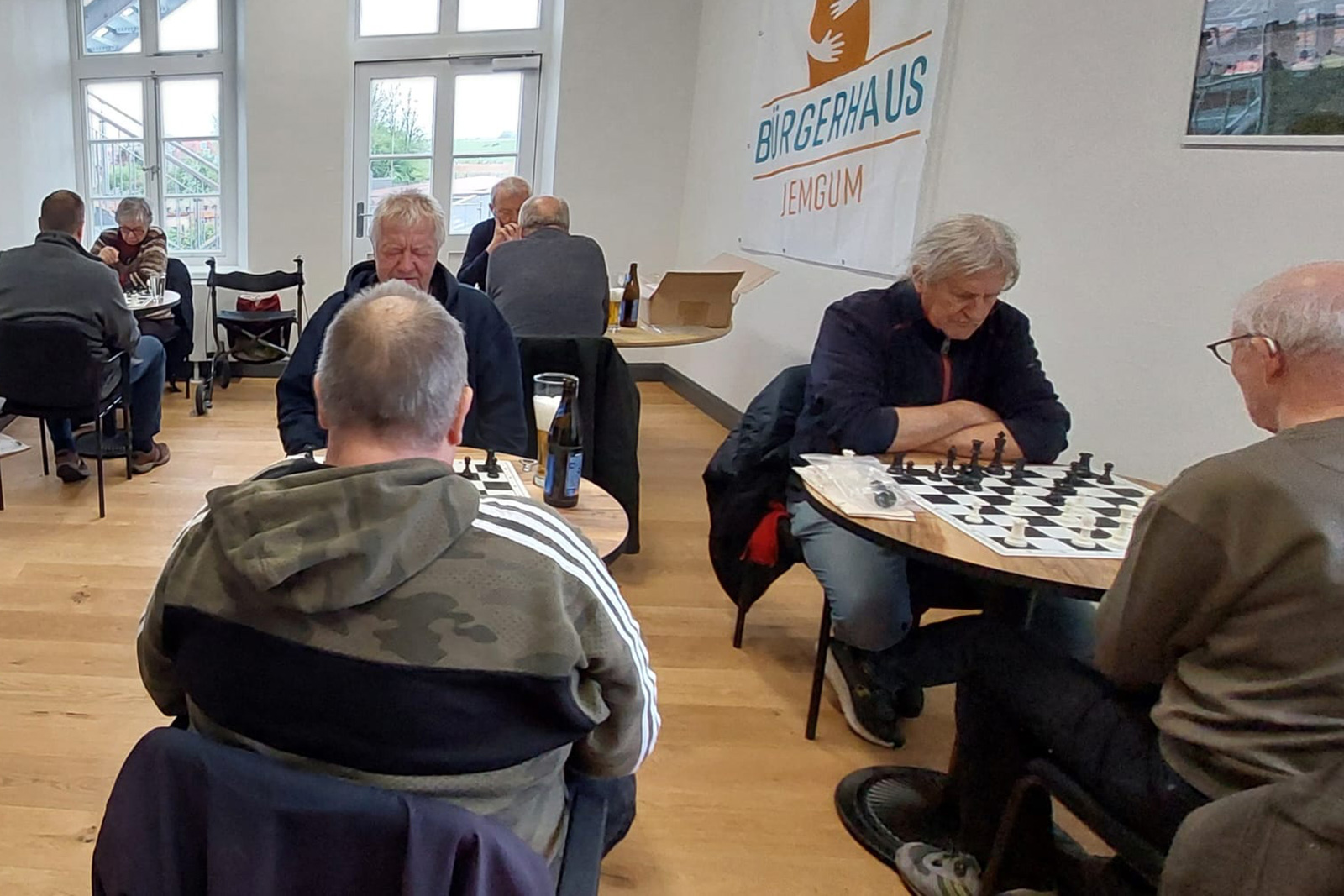 Schach im Bürgerhaus Jemgum: 14tägig trifft sich nun eine neu gebildete Schachgruppe im Bürgerhaus